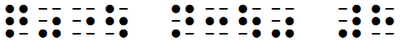 墨点字で「点字通信８」