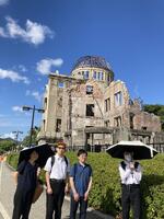 広島、原爆ドーム（普通科２年）