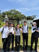 桐生が丘動物園での記念写真