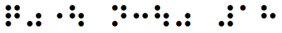 墨点字で「点字通信１８」