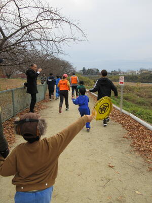 一斉にスタート！