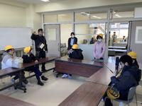 避難場所での様子