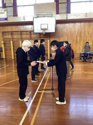 生徒会からプレゼント