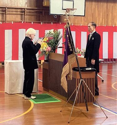 心のこもった答辞