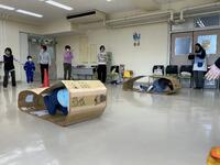 キャタピラの様子