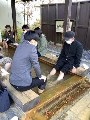 伊香保の足湯