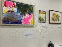 展示されている作品の様子➀
