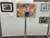展示されている作品の様子②