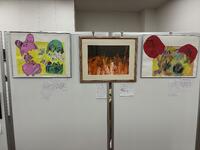 展示されている作品の様子③