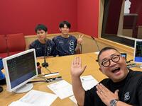 中島さんと三宅先生と内藤さんが写っているスタジオの様子